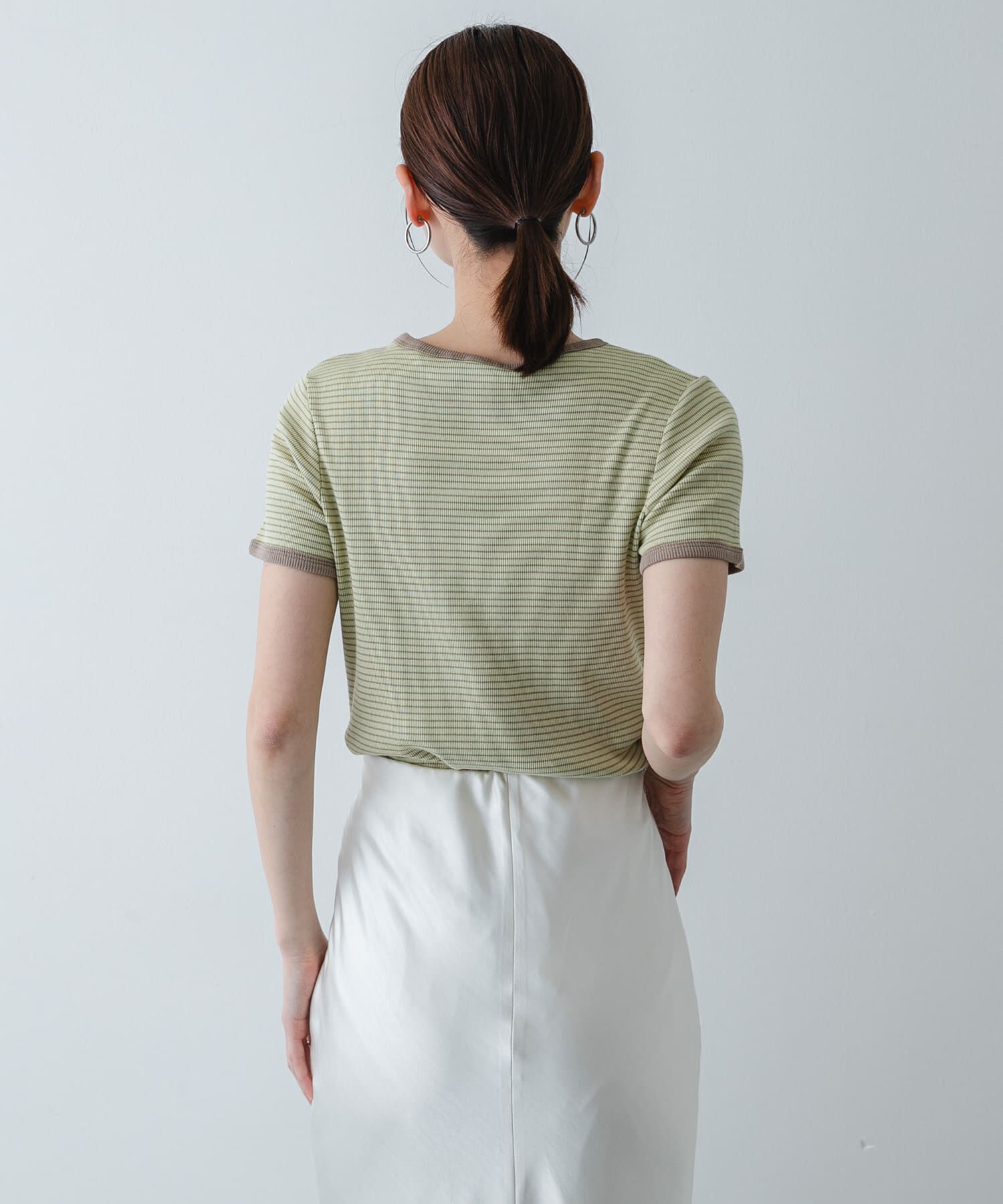 SENSE OF PLACE by URBAN RESEARCH「『別注』Healthknit&times;SENSE OF PLACE ボーダーTシャツ」|Tシャツ・カットソー|