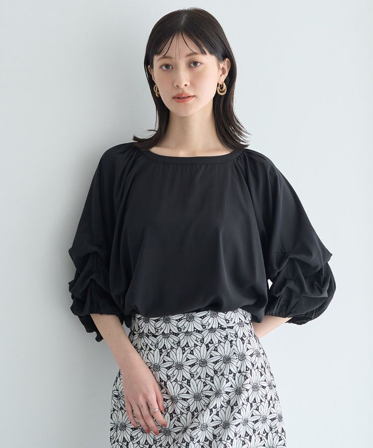 YECCA VECCA「ホイップスリーブブラウス」|シャツ・ブラウス|
