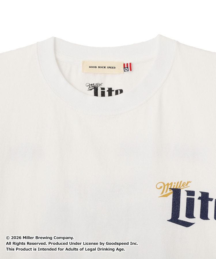 GARAGE OF GOOD CLOTHING「【GOOD ROCK SPEED】Miller Lite T」|Tシャツ・カットソー|