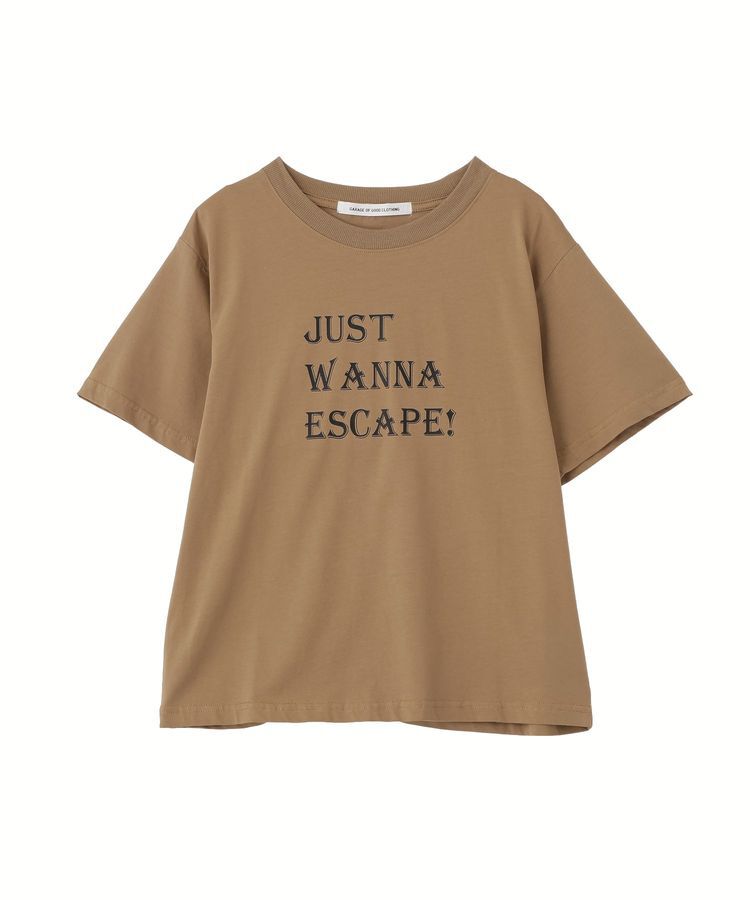 GARAGE OF GOOD CLOTHING「ホリデーエスケーププリントT」|Tシャツ・カットソー|Beige