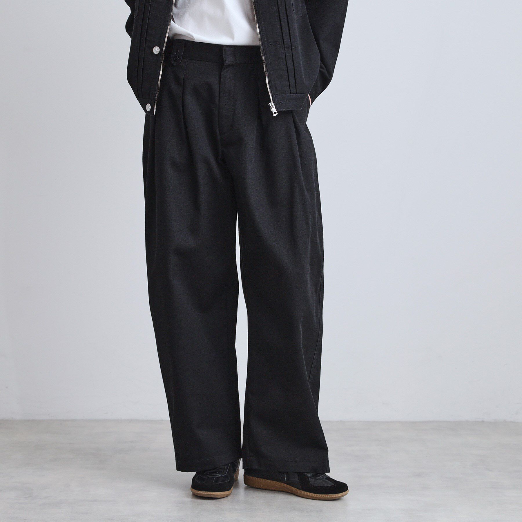 tk.TAKEO KIKUCHI「【別注】Dickies バギーシルエットパンツ」|その他|ブラック(019)