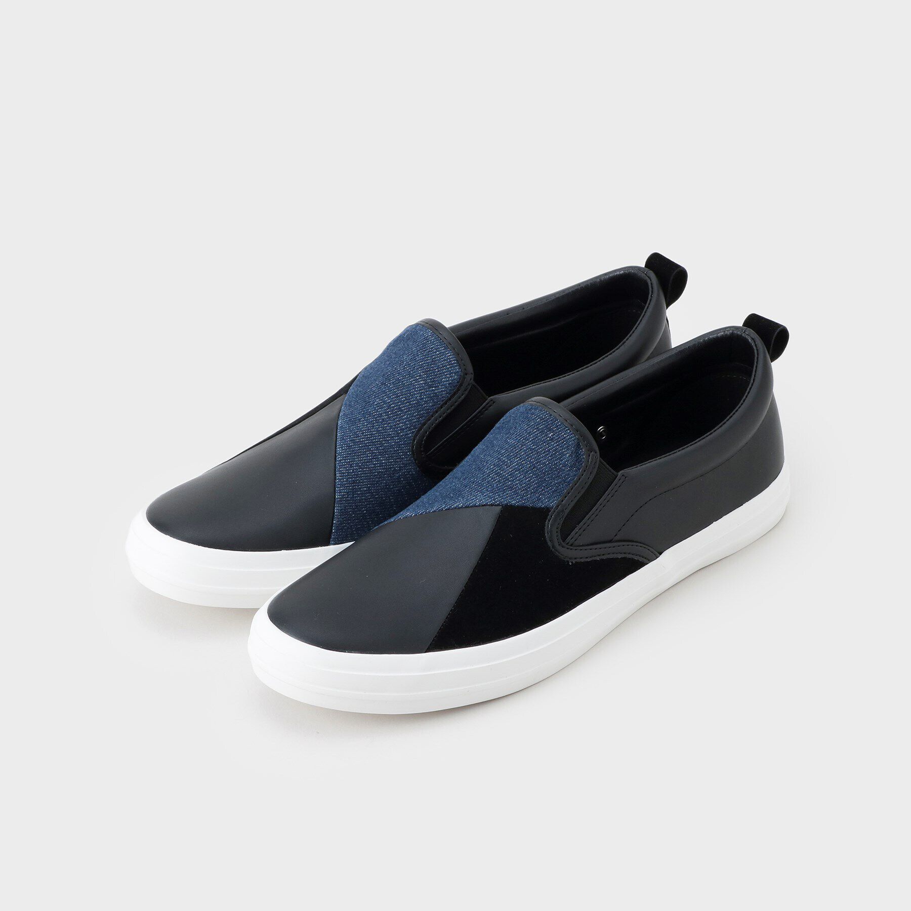 THE SHOP TK「パネル切替スリッポン」|その他|ネイビー(594)