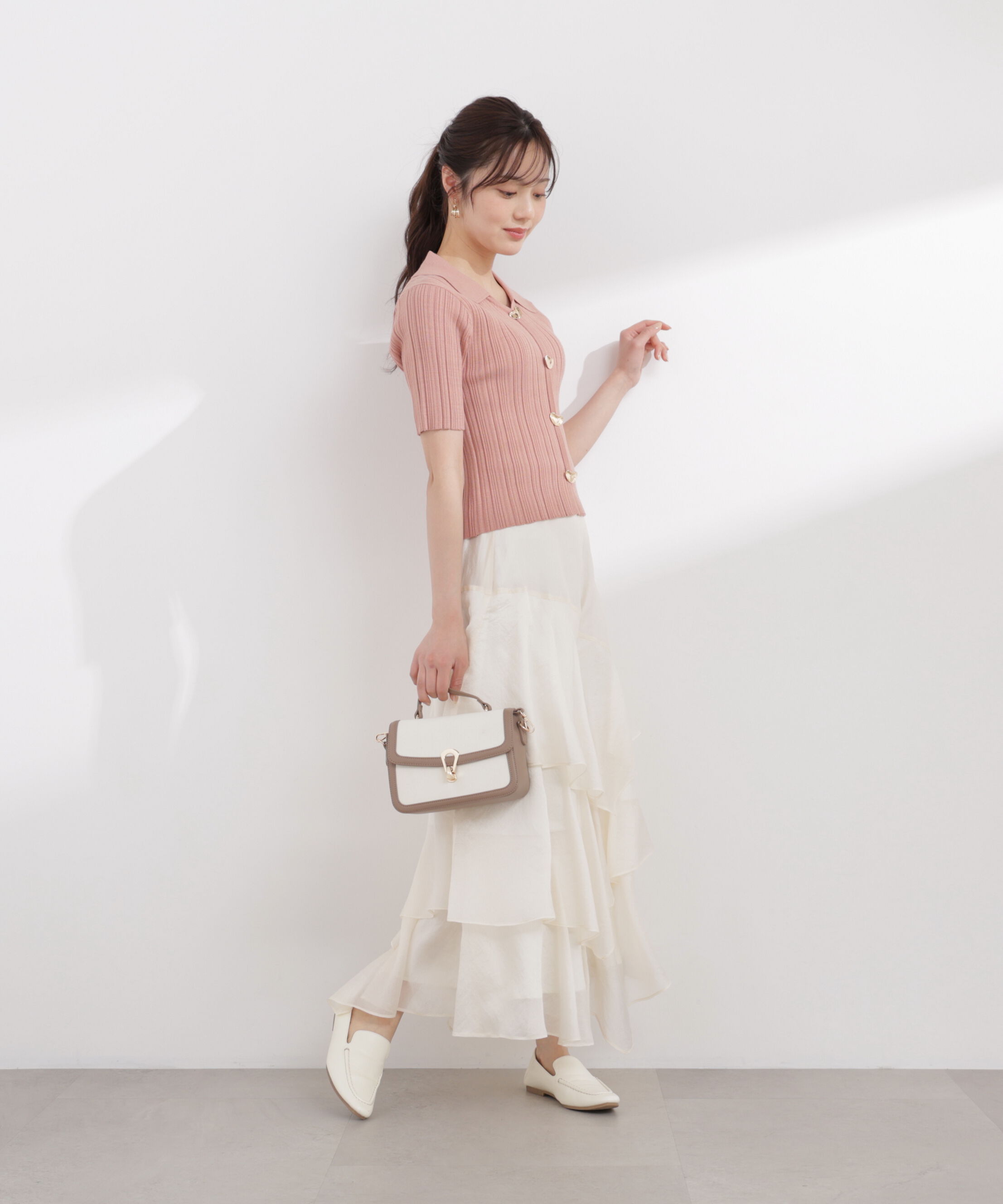 PROPORTION BODY DRESSING「ランダムティアードシアースカート 26SS」|スカート|