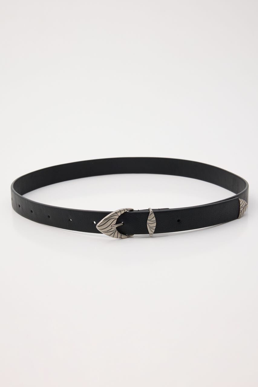 LAGUA GEM「NARROW WESTERN ベルト」|ベルト|BLK