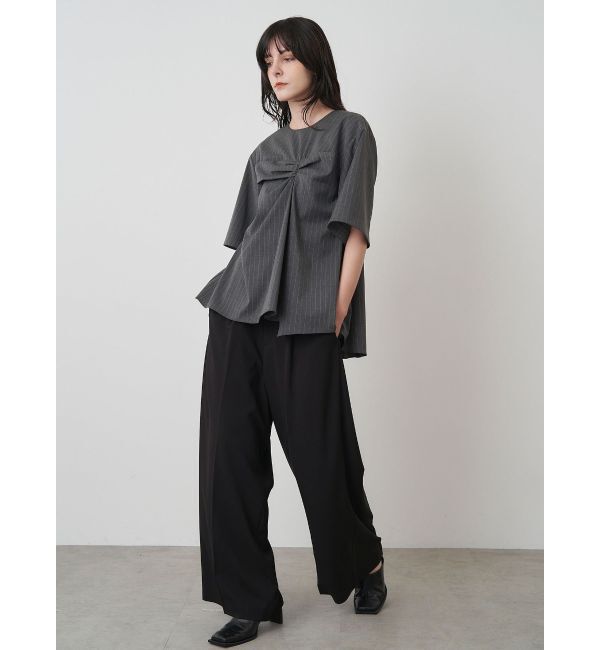 ELENDEEK「BUSTIER DRAPE BL」|シャツ・ブラウス|