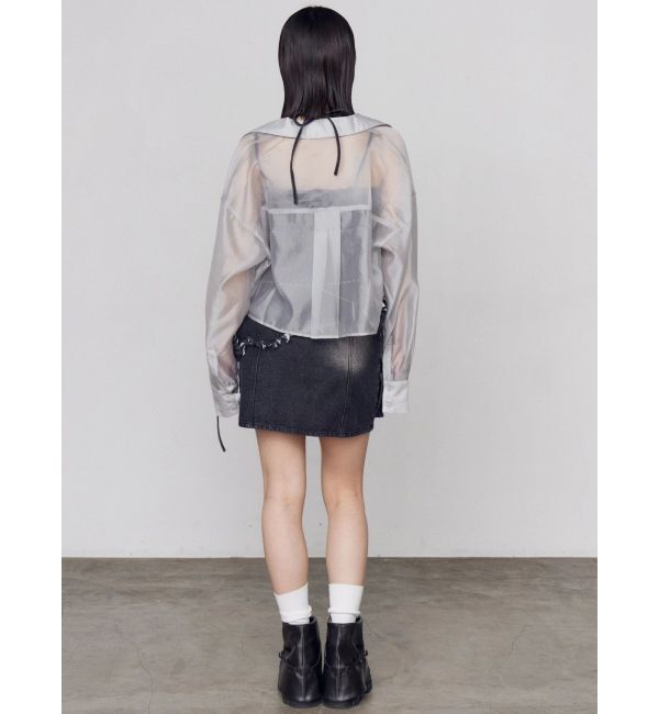 EMODA「【NEWカラー登場！】エアリーショートシャツ」|シャツ・ブラウス|