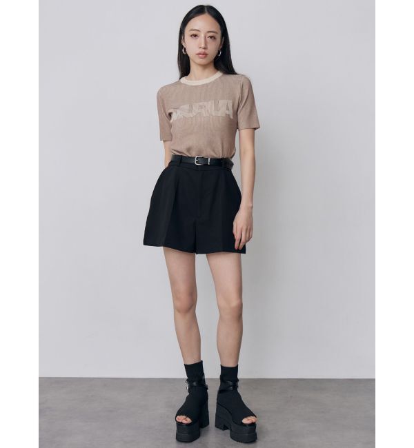 MURUA「タックショートパンツ【ベルト付】」|その他|