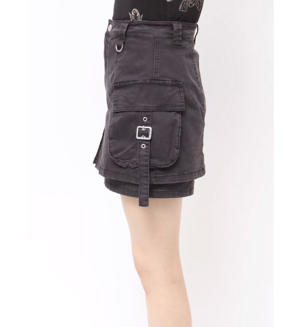 MURUA「ウォッシュカーゴスカートパンツ」|その他|