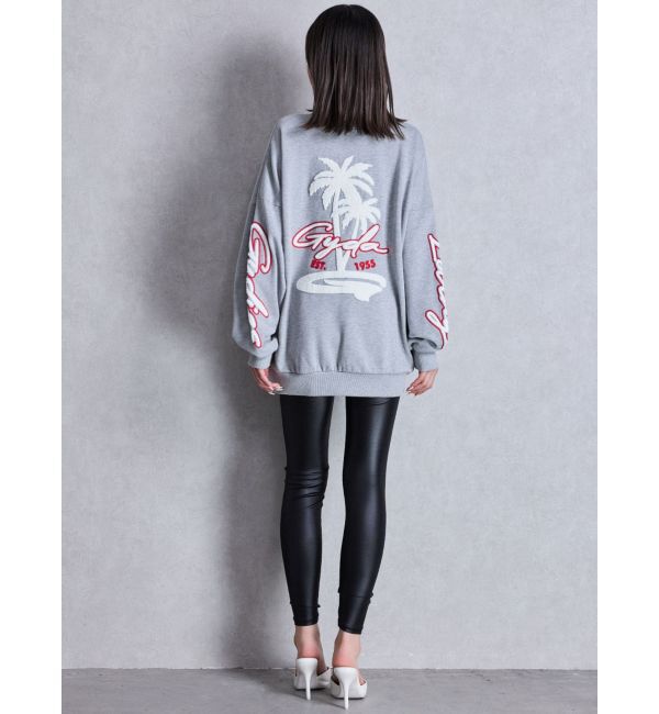 GYDA「palm tree Gydies Lovingサガラスウェットトップス」|スウェット・ジャージ|