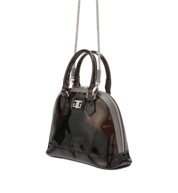 GYDA「SymmetryGYDA GLITTERクリアBAG」|ハンドバッグ|