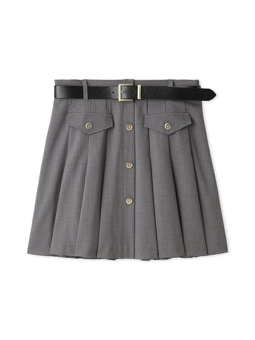 LILY BROWN「プリーツスカショーパン」|その他|GRY