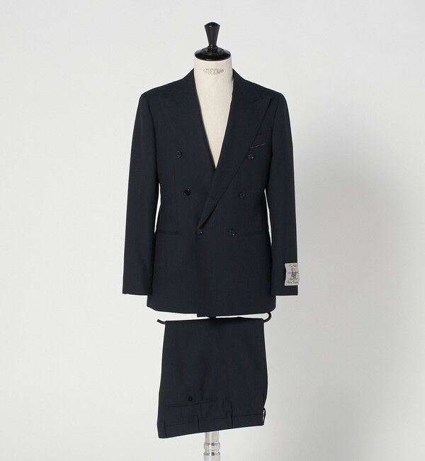 UNITED ARROWS「FOX BROTHERS ストライプ ダブル 6ボタン スーツ MC-MODEL」|スーツ|