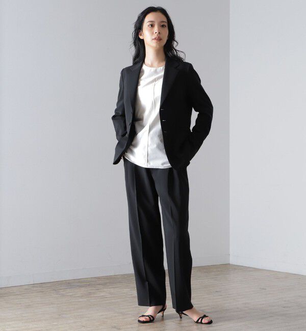 Demi-Luxe BEAMS 「AK+1 / スーパーブラック ジャケット」|テーラードジャケット|