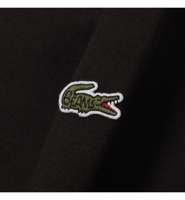 BEAMS「BEAMS｜【別注】LACOSTE / ロゴ Tシャツ｜50周年 別注アイテム｜ヘビー天竺素材｜バックプリント」|Tシャツ・カットソー|