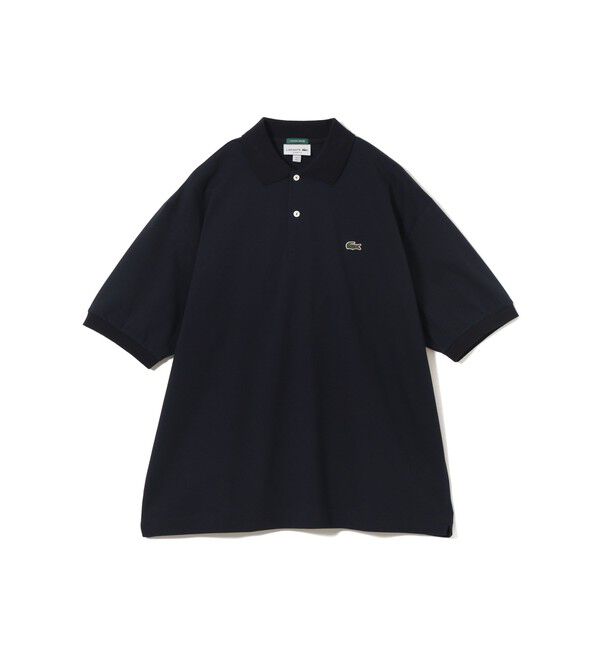BEAMS「BEAMS｜【別注】LACOSTE / ヘビーカノコ ポロシャツ｜50周年 別注アイテム｜ヘビーカノコ素材｜水洗い可」|ポロシャツ|