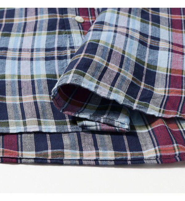 BEAMS PLUS「B.D. Classic-fit Madras」|シャツ・ブラウス|