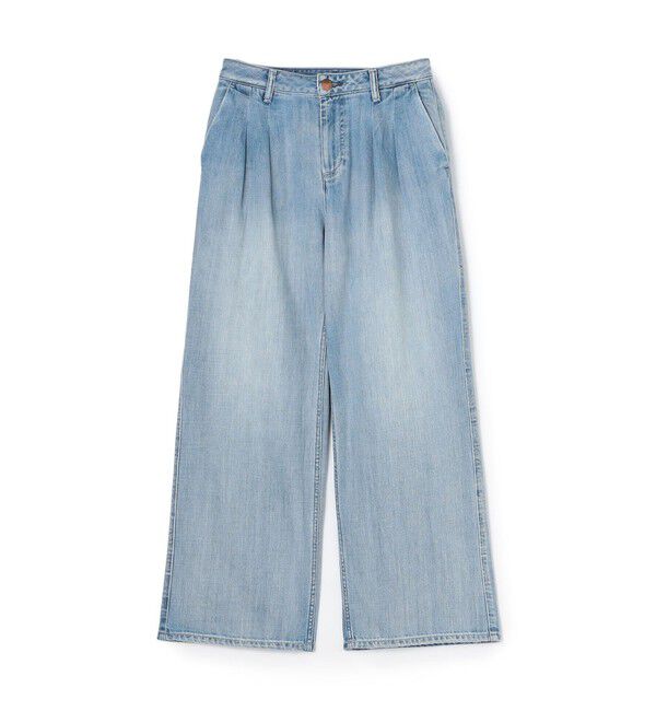 TOMORROWLAND BUYING WEAR「RED CARD TOKYO Murray ワイド デニムパンツ」|デニム|61 ライトブルー