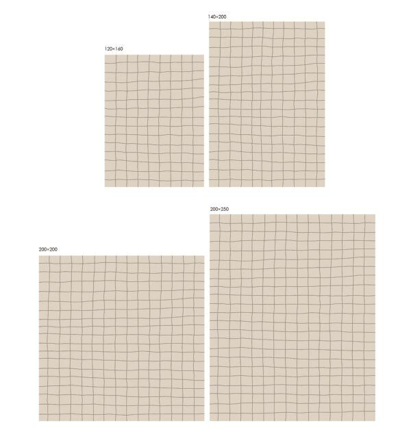 journal standard Furniture「GRID RUG 200x200 グリッド ラグ」|その他|