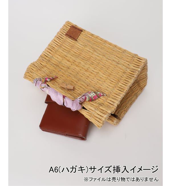 VERMEIL par iena「manipuri マニプリ プリントライニングカゴS 161255201」|かごバッグ|