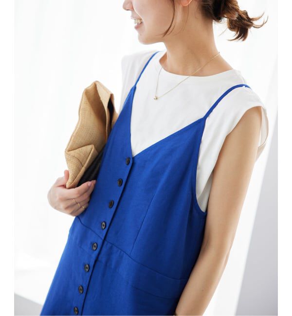 JOURNAL STANDARD relume「《WEB限定追加/2枚セット》手洗い可 / タンクトップ付きキャミサロペット」|オールインワン|