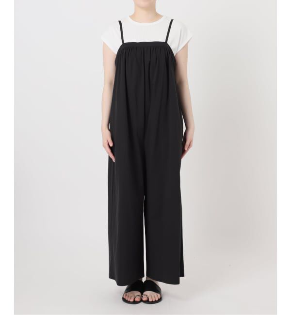 JOURNAL STANDARD relume「ジャージーギャザーサロペット」|オールインワン|