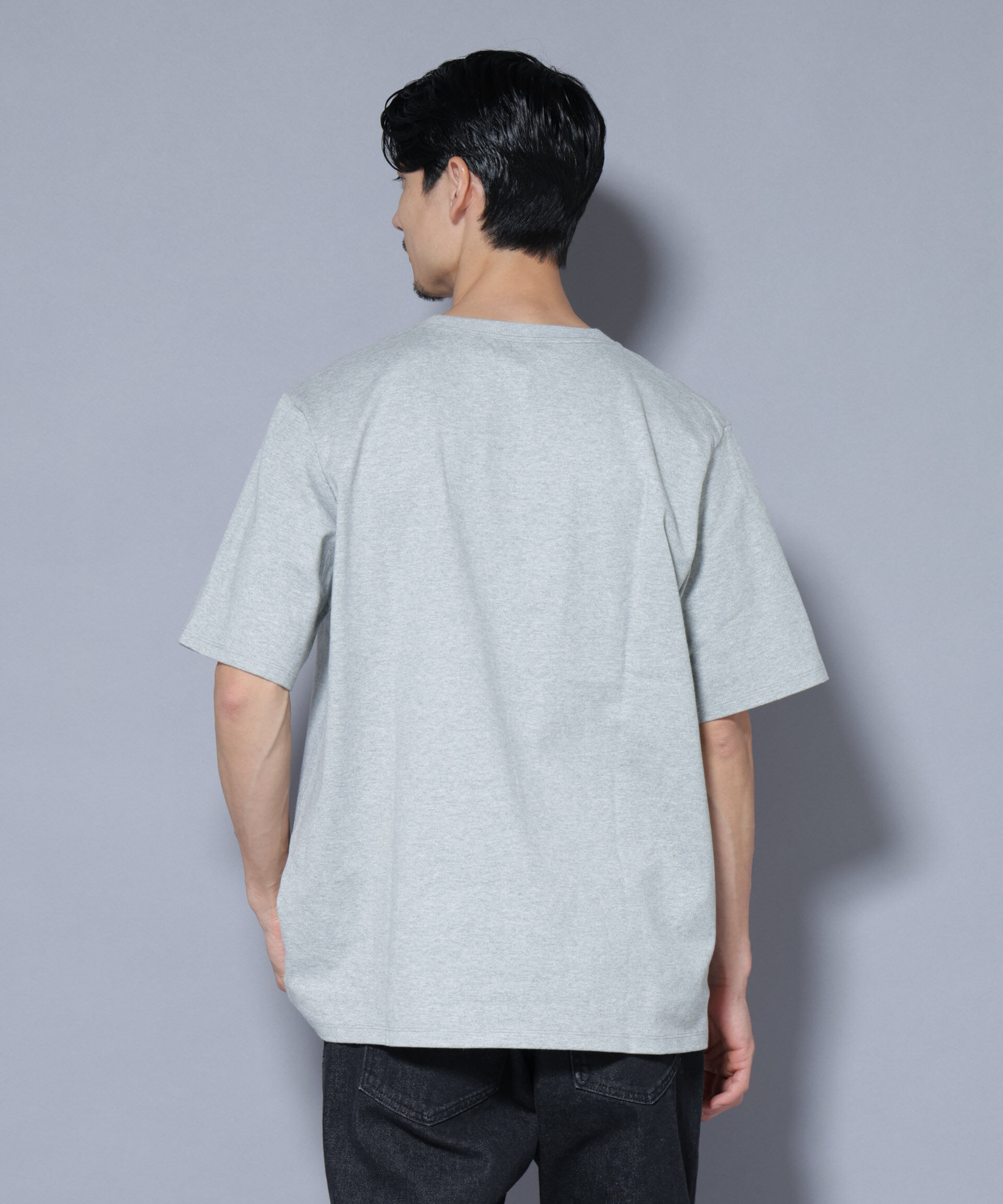 nano･universe「Anti Soaked(R) 汗染み防止 クルーネックレギュラーシルエットTシャツ」|Tシャツ・カットソー|