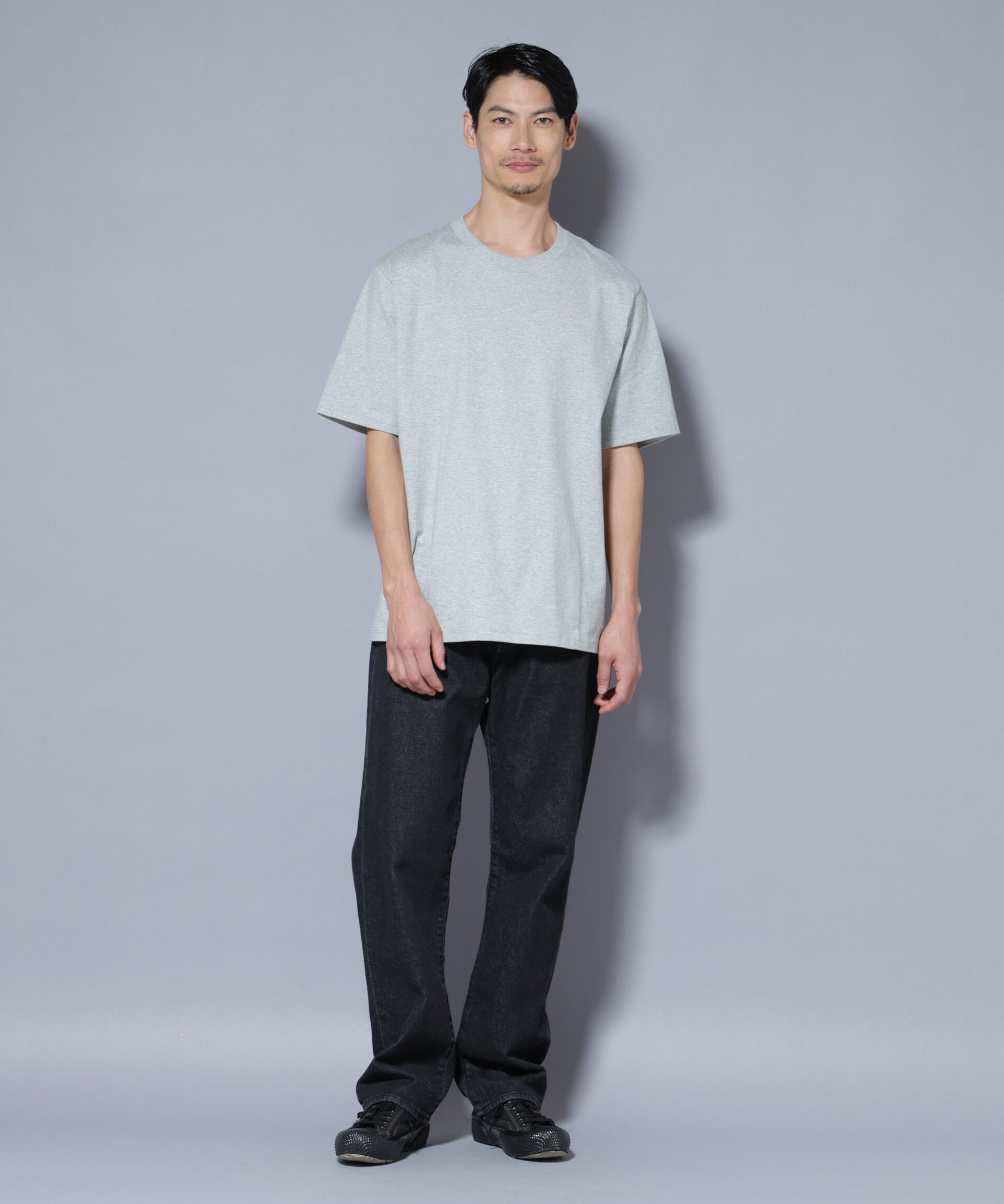 nano･universe「Anti Soaked(R) 汗染み防止 クルーネックレギュラーシルエットTシャツ」|Tシャツ・カットソー|
