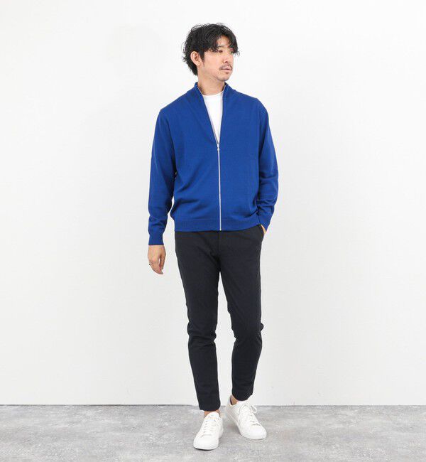NOLLEY'S goodman「【ACTIVE SECT】《限定展開》デオドラント加工 スタンドジップカーディガン 25AW」|ニット・セーター|