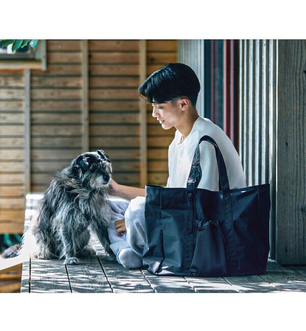 NOLLEY'S goodman「【NESK/ネスク】NS-010 ビッグトートバッグ」|トートバッグ|ブラック