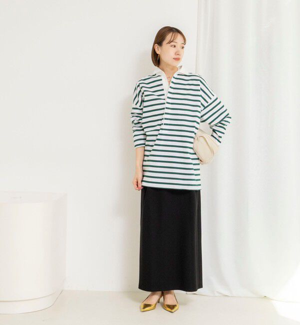 Rie Miller「ウォッシャブルBIGシルエットラガーシャツ」|Tシャツ・カットソー|