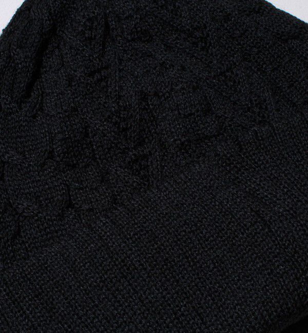 GLOSTER「【リバーシブル仕様】【UNISEX】halo commodity 別注 ストラタスケーブルワッチ」|ニット帽|