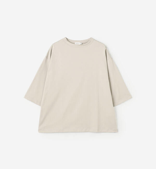 handvaerk「handvaerk | 60/2 ボトルネックTシャツ SOLID WOMEN」|Tシャツ・カットソー|WHITE系1