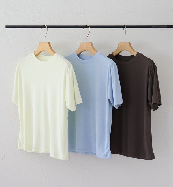  「【LUALY】シアープレーンチビTee」|Tシャツ・カットソー|