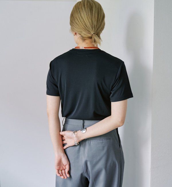  「【LUALY】シアープレーンチビTee」|Tシャツ・カットソー|