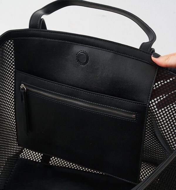 Rouge vif「【CHIMERE/シメール】 メッシュトートバッグ」|トートバッグ|