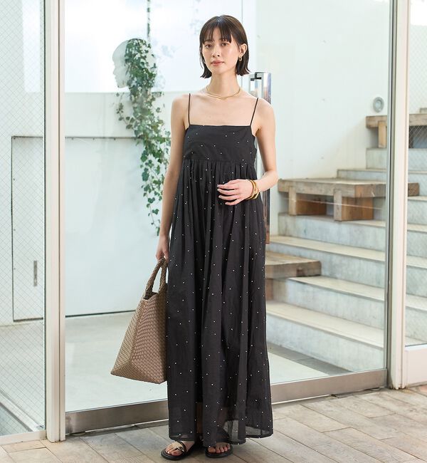Rouge vif「インドドット刺繍ブラウス」|シャツ・ブラウス|
