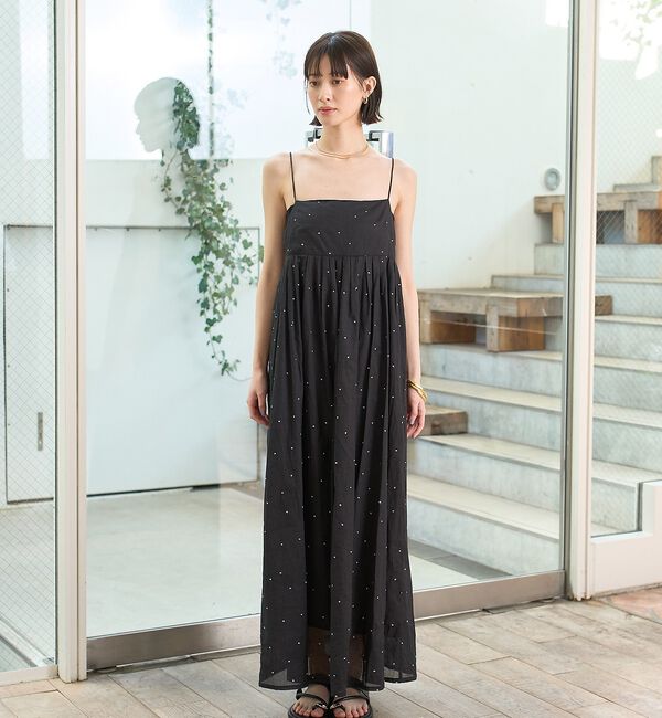 Rouge vif「インドドット刺繍ブラウス」|シャツ・ブラウス|