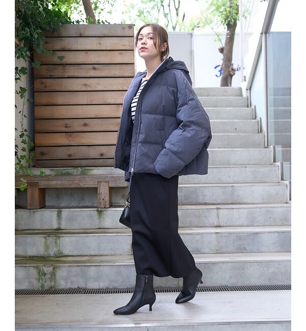 Rouge vif「【upper hights/アッパーハイツ】Olten ダブルジップショートダウ」|ダウン|