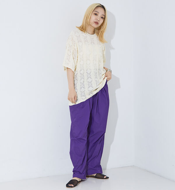 NOMINE「レースTシャツ」|Tシャツ・カットソー|