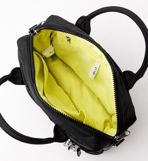 NOMINE「【cheek】w pocket 3way boston カラーコードハンドル 3」|ボストンバッグ|
