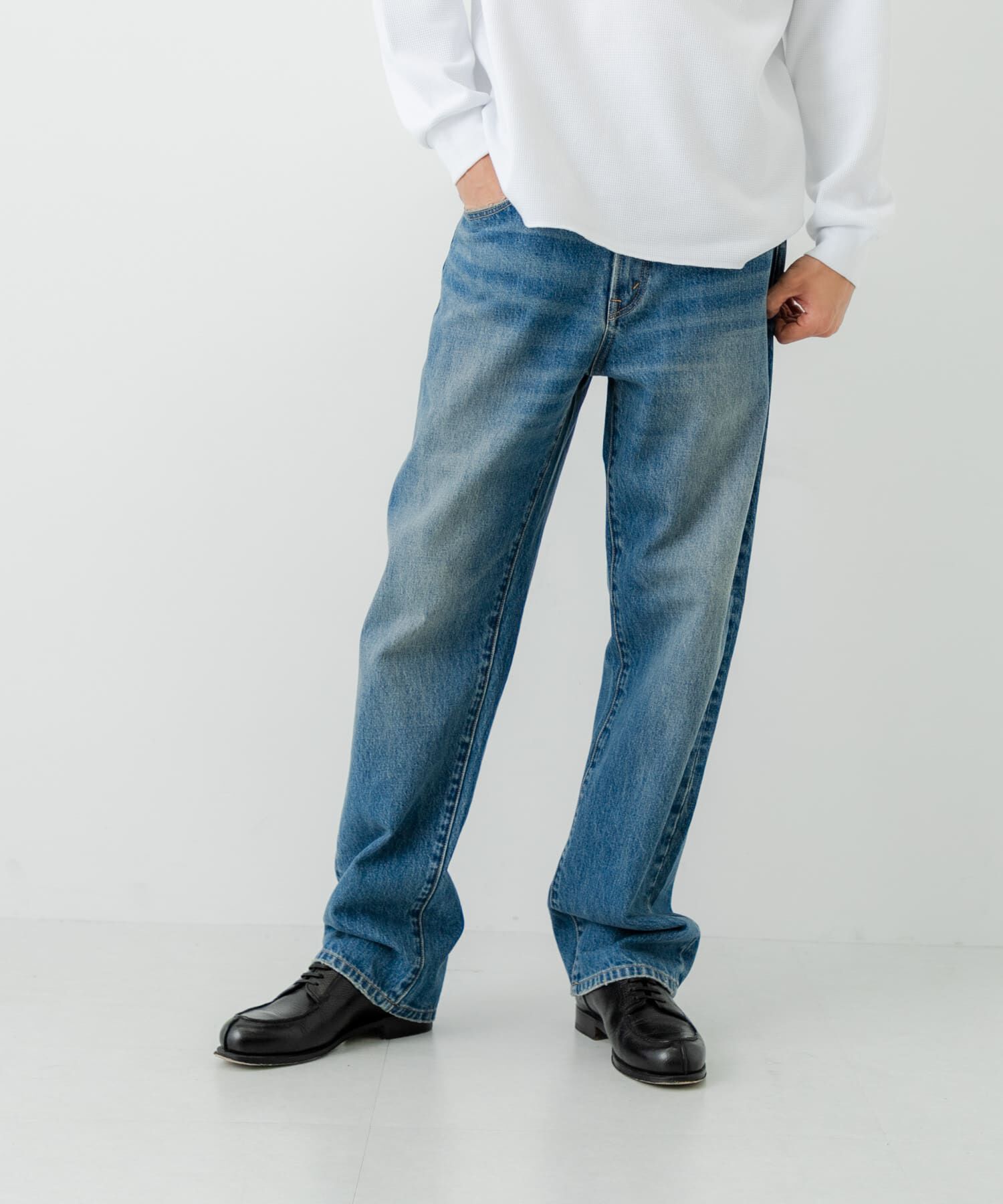 URBAN RESEARCH「13.5oz DENIM STRAIGHT PANTS」|デニム|