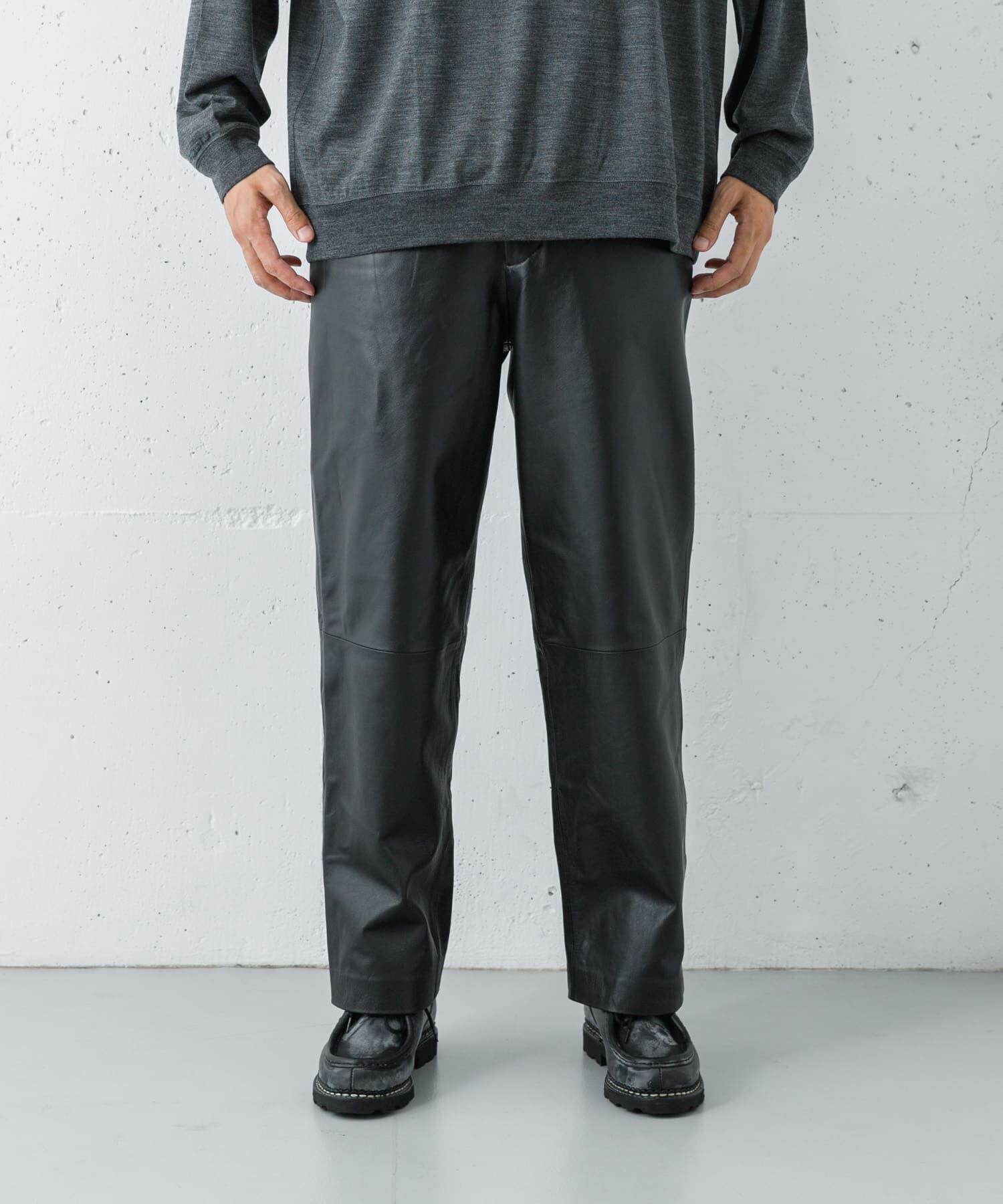 URBAN RESEARCH「GOAT LEATHER TROUSER」|その他|