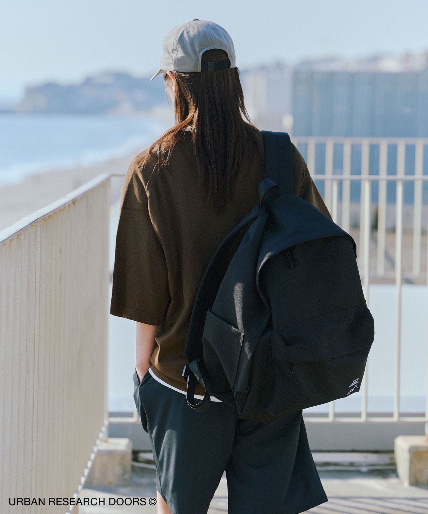 URBAN RESEARCH DOORS「『仁村紗和さん着用』『UR TECH』サマシェア スキッパーニット」|ニット・セーター|