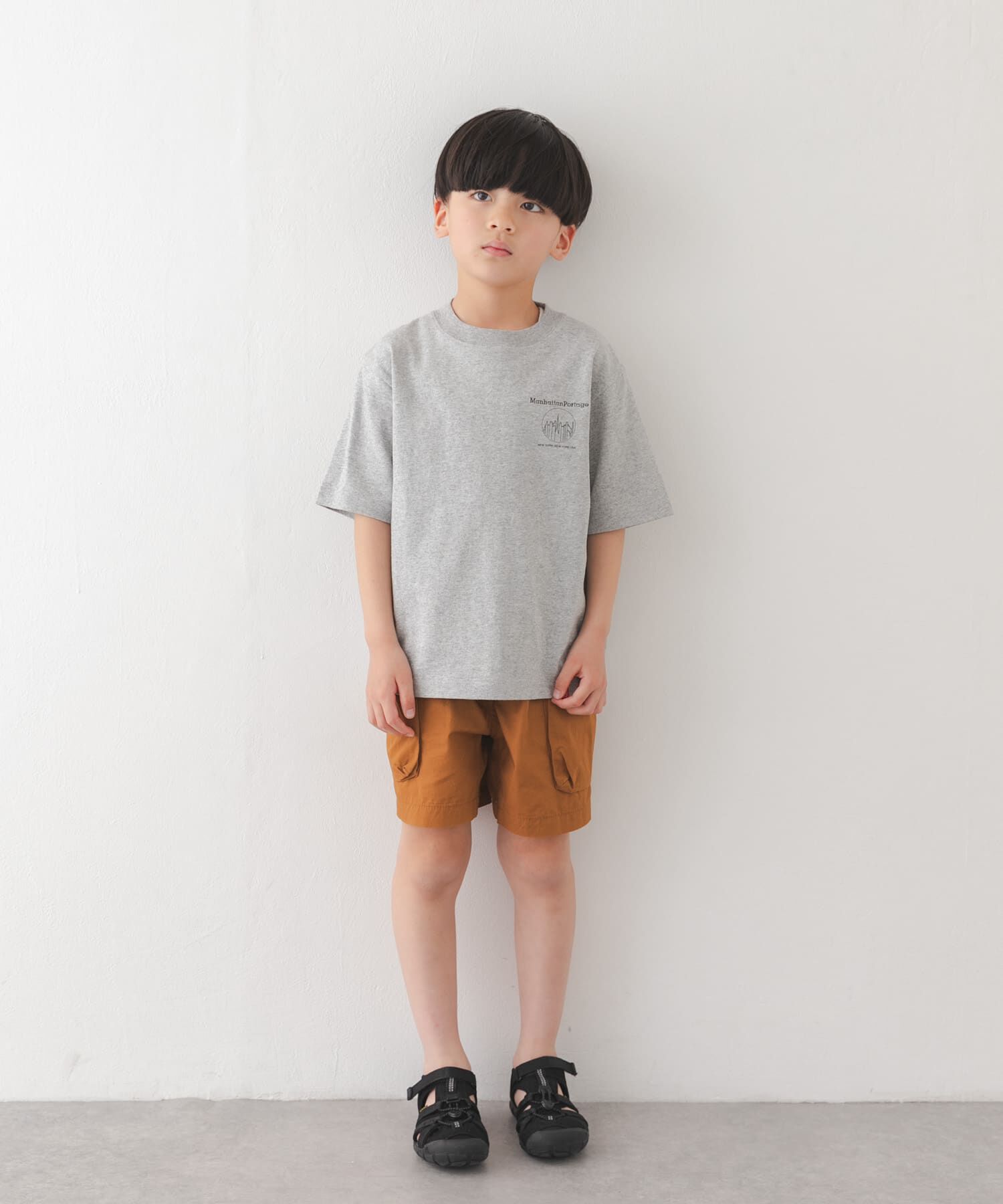URBAN RESEARCH DOORS「『親子リンク』『別注』MANHATTAN PORTAGE&times;DOORS　1ptプリントTシャツ(KIDS)」|その他|