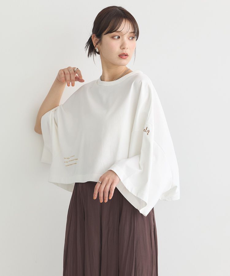 earth music&ecology「アソートプリントワイドTee」|Tシャツ・カットソー|