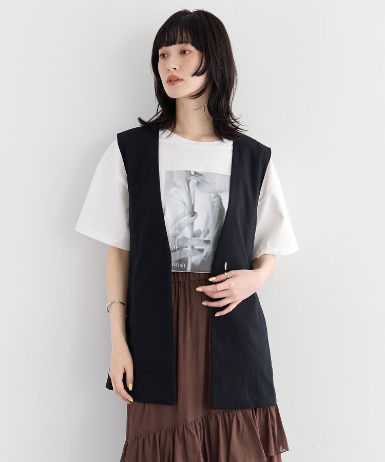 YECCA VECCA「<<UVカット>>フォトプリントTee」|Tシャツ・カットソー|