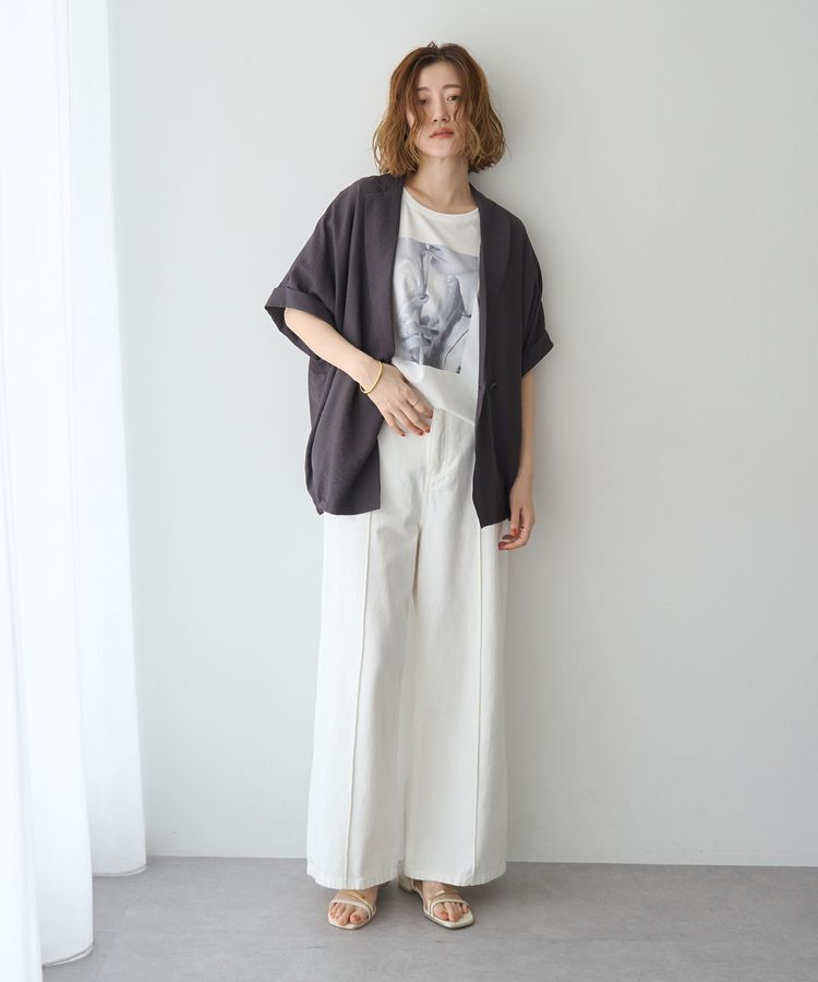 YECCA VECCA「<<UVカット>>フォトプリントTee」|Tシャツ・カットソー|