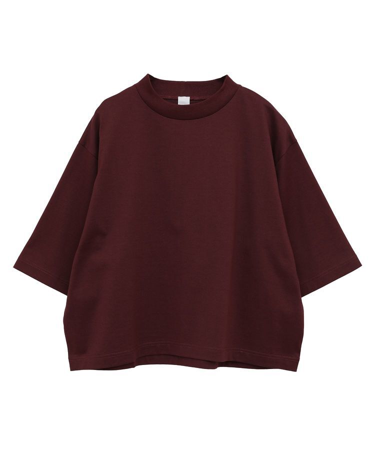 GARAGE OF GOOD CLOTHING「【日本製】モックネック6分袖プルオーバー」|Tシャツ・カットソー|