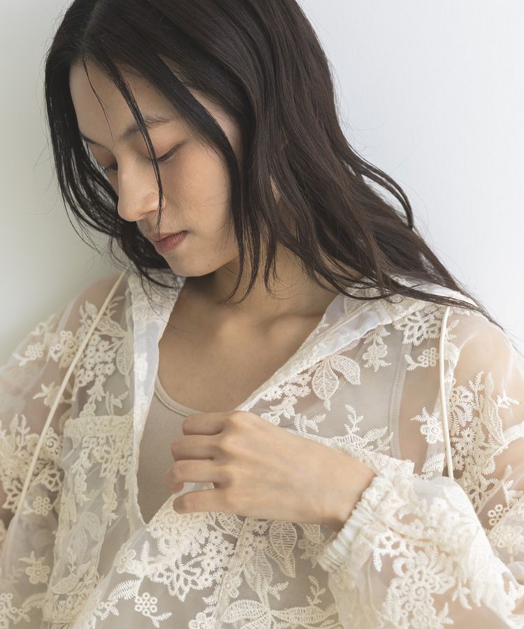 GARAGE OF GOOD CLOTHING「レーススキッパーアノラックパーカー」|シャツ・ブラウス|