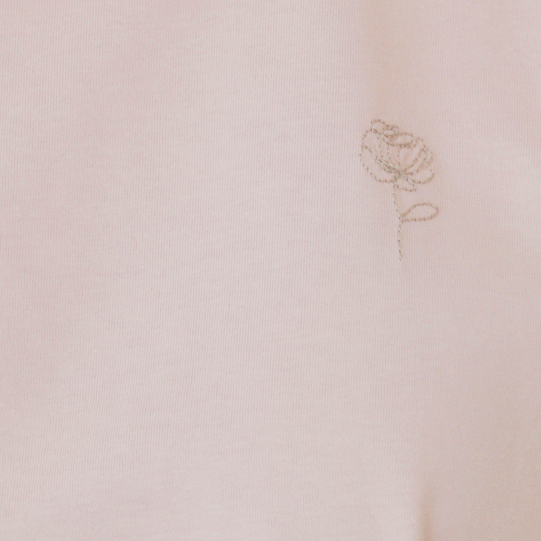 index「《6色展開／S-3Lサイズ》フラワー刺繍Tシャツ【汗ジミ防止／吸水速乾／接触冷感／UVケア／洗濯機洗」|Tシャツ・カットソー|